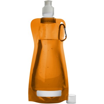 Składana butelka 420 ml z karabińczykiem