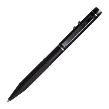 Długopis ze wskaźnikiem laserowym Stellar, czarny