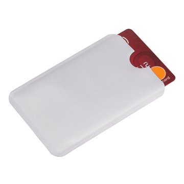 Etui na kartę zbliżeniową RFID Shield, srebrny