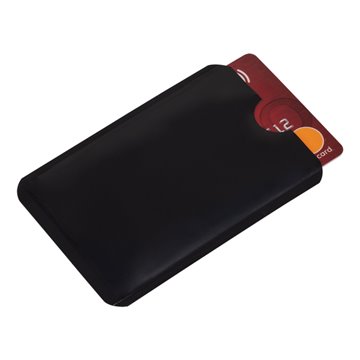 Etui na kartę zbliżeniową RFID Shield, czarny
