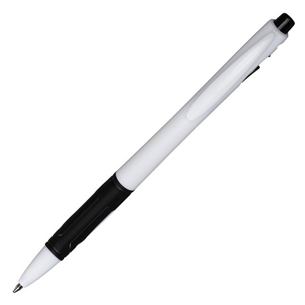 Długopis Rubio, czarny/biały