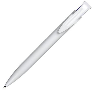 Długopis Fast, niebieski/biały