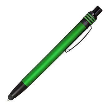 Długopis z rysikiem Tampa, zielony