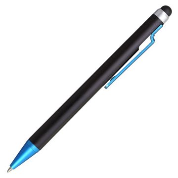 Długopis z rysikiem Amarillo, niebieski/czarny