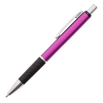 Długopis Andante, fioletowy/czarny