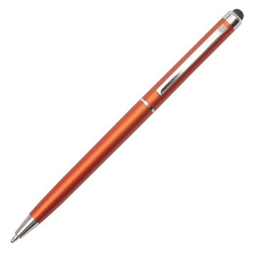 Długopis plastikowy Touch Point, pomarańczowy