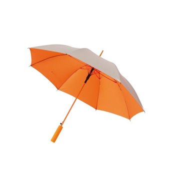 Automatyczny parasol JIVE, pomarańczowy, srebrny