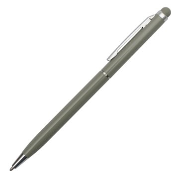 Długopis aluminiowy Touch Tip, szary