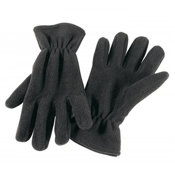 Rękawiczki z włókna polarowego ANTARTIC, czarny