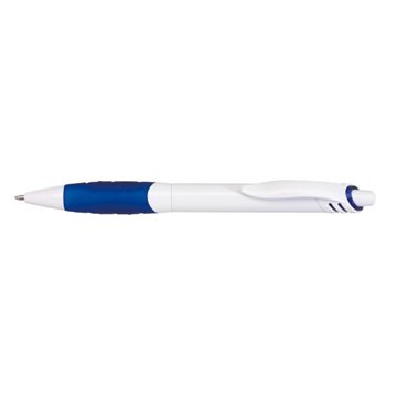 Długopis JINGLE, niebieski/biały