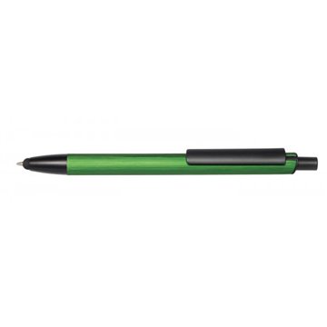 Długopis GENEVA, czarny, zielony