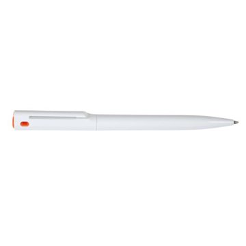 Długopis VERMONT, biały, pomarańczowy