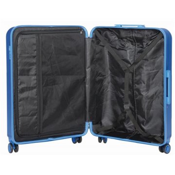 Trzyczęściowy zestaw walizek LIVERPOOL, niebieski